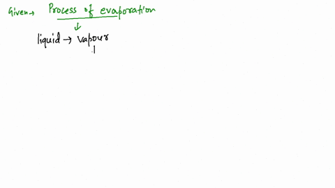 SOLVED:Evaporation of water is (1) An exothermic change (2) An ...
