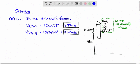 when-it-is-145-mathrmm-above-the-ground-a-rocket-traveling-vertically-upward-at-a-constant-850-mathr
