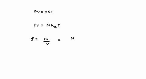 volume-pressure-and-temperature-of-an-ideal-gas-are-mathrmv-mathrmp-t-respectively-if-mass-of-molecu