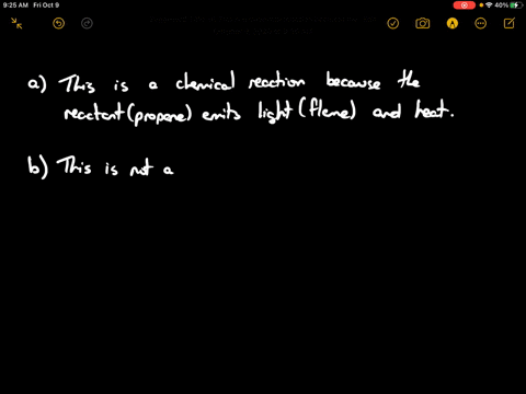 which-observation-is-consistent-with-a-chemical-reaction-occurring-why-a-propane-forms-a-flame-and-e