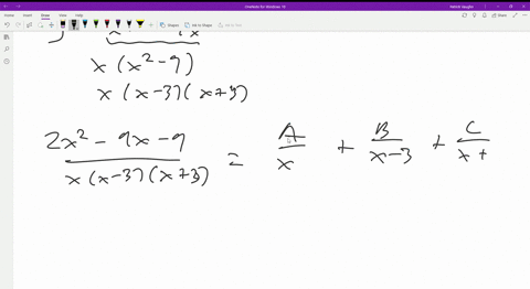 evaluate-the-integral-int-frac2-x2-9-x-9x3-9-x-d-x