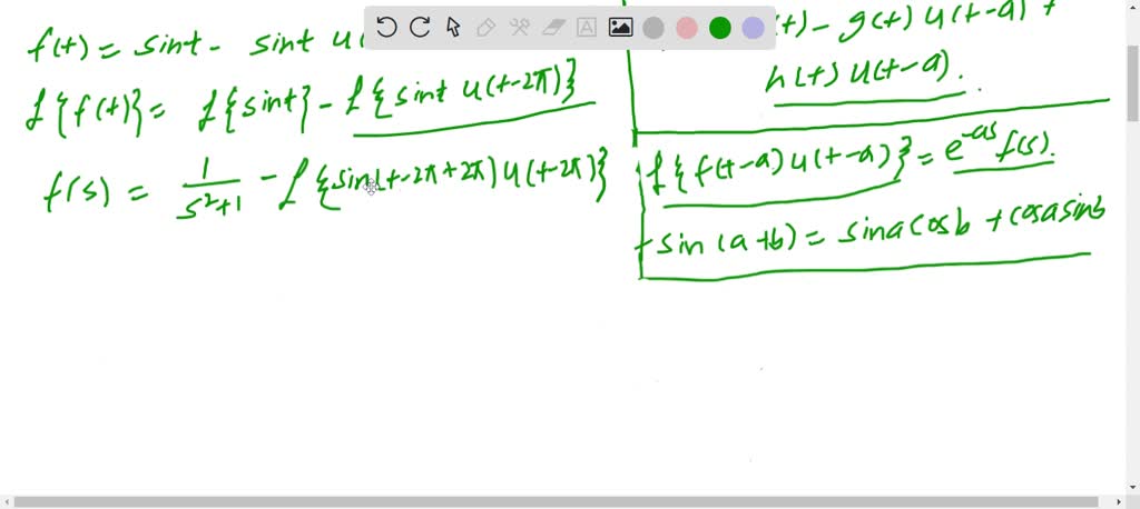 Solved:write Each Function In Terms Of Unit Step Functions. Find The 