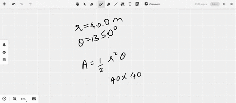find-the-area-of-a-sector-of-a-circle-having-radius-r-and-central-angle-theta-express-answers-to--15
