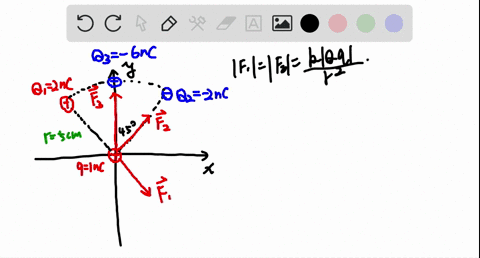what-is-the-force-vecf-on-the-10-nc-charge-at-the-bottom-in-figure-p2646-give-your-answer-in-compone
