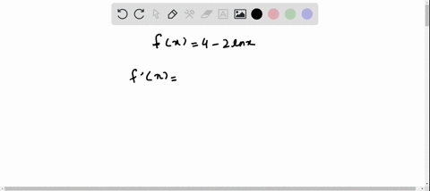 find-fprimex-and-simplify-fx4-2-ln-x