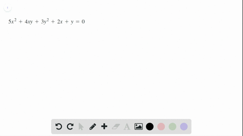 use-the-discriminant-b2-4-a-c-to-decide-whether-the-equation-represents-a-parabola-an-ellipse-or-a-8