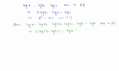 each-of-the-two-triplets-of-numbers-log-a-log-b-log-c-and-log-a-log-2-b-log-2-b-log-3-c-log-3-c-log-