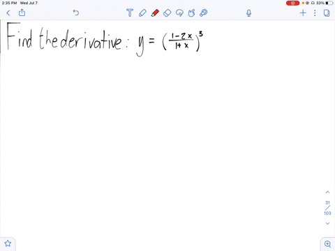find-the-derivative-of-the-function-fvleftfrac1-2-v1vright3