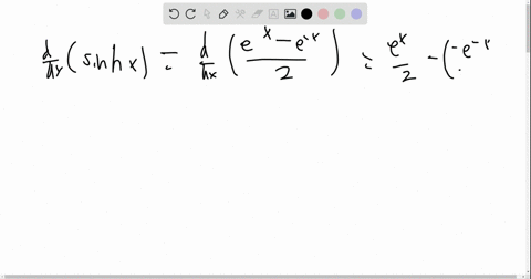 involve-the-hyperbolic-sine-and-hyperbolic-cosine-functions-sinh-xfracex-e-x2-and-cosh-xfracexe-x2-t