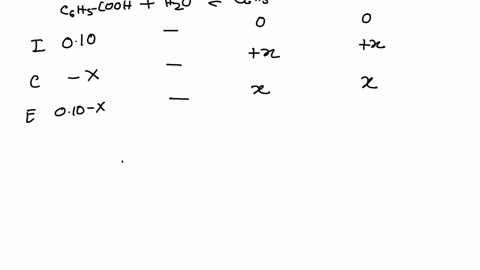 the-k_mathrma-for-benzoic-acid-is-65-times-10-5-calculate-the-mathrmph-of-a-010-mathrmm-benzoic-ac-2
