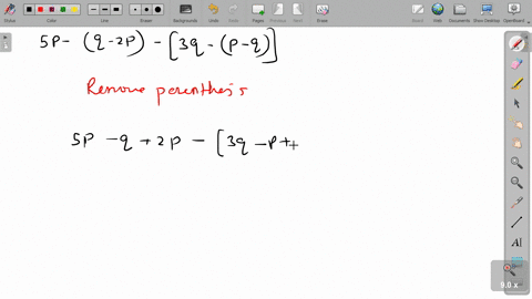 simplify-the-given-algebraic-expressions-5-p-q-2-p-3-q-p-q-2