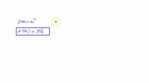 find-the-inverse-function-of-f-informally-verify-that-fleftf-1xrightx-and-f-1fxx-fxx7