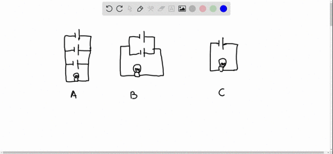 identical-batteries-are-connected-in-three-different-arrangements-to-the-same-light-bulb-as-shown-in