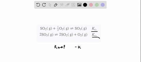 consider-these-two-equilibria-involving-mathrmso_2mathrmg-and-their-corresponding-equilibrium-consta