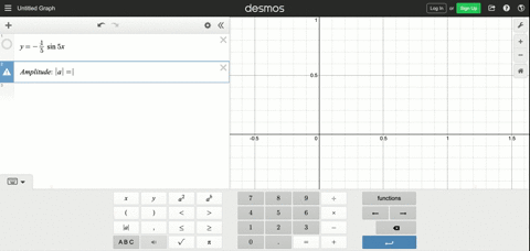 find-the-amplitude-and-period-of-each-function-and-then-sketch-its-graph-y-frac13-sin-5-x