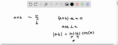 the-cross-product-of-two-vectors-a-and-b-is-_____-to-a-and-to-b-thus-if-both-vectors-a-and-b-lie-in-