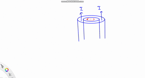 a-current-i-flows-along-the-length-of-an-infinitely-long-straight-thin-walled-pipe-then-a-the-magnet