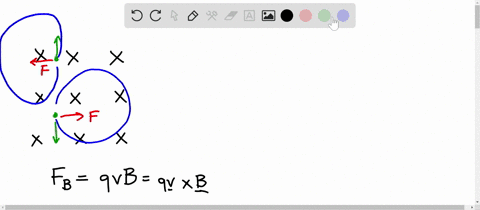 SOLVED:Two protons, moving in a plane perpendicular to a uniform 500-G ...