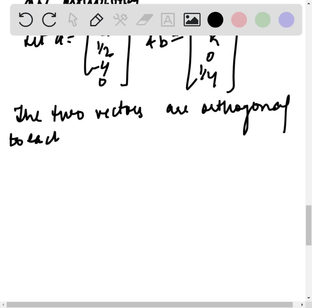 SOLVED:Find the Euclidean norm of (2,-1,4) and the dot product of the ...