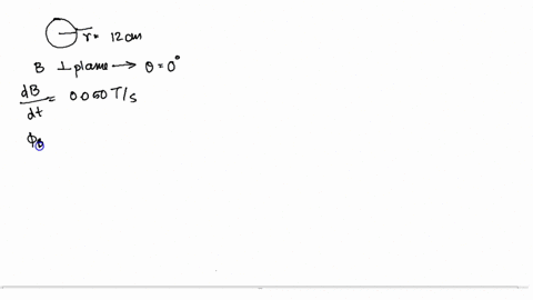 a-circular-loop-of-wire-of-radius-120-mathrmcm-is-placed-in-a-magnetic-field-directed-perpendicula-4