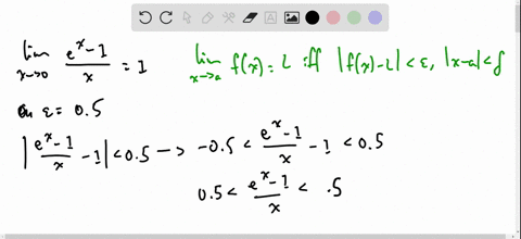 for-the-limit-lim-_x-rightarrow-0-fracmathrmex-1x1-illustrate-definition-2-by-finding-values-of-delt