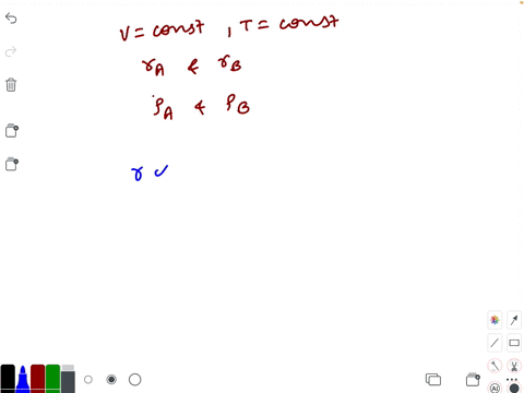 at-constant-volume-and-temperature-conditions-the-rates-of-diffusion-r_a-and-r_b-of-gases-a-and-b-ha
