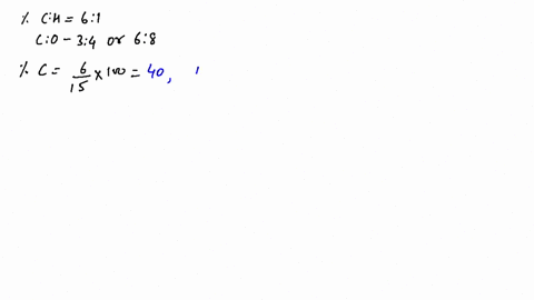 an-organic-compound-has-mathrmc-and-mathrmh-percentage-in-the-ratio-6-1-and-mathrmc-and-mathrmo-in-2