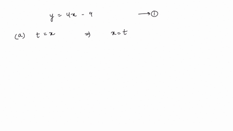 find-a-set-of-parametric-equations-to-represent-the-graph-of-the-given-rectangular-equation-using--2