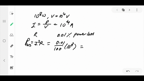 a-what-current-is-needed-to-transmit-100-times-102-mathrmmw-of-power-at-100-mathrmkv-b-find-the-resi