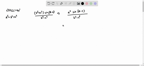 if-in-a-triangle-mathrmabc-angle-mathrma90circ-then-fracmathrmb2mathrmc2mathrmb2-mathrmc2-sin-mathrm