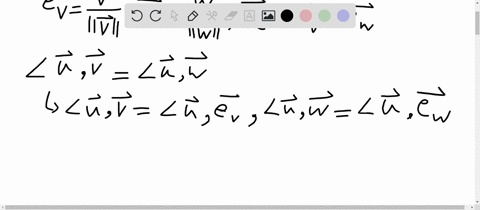 let-mathbfv-and-mathbfw-be-nonzero-vectors-and-set-mathbfumathbfe_mathbfymathbfe_mathbfw-use-the-dot