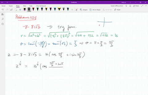 find-all-fourth-roots-of-8-8-i-sqrt3