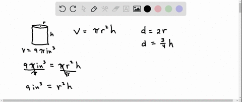 suppose-that-the-volume-of-an-aluminum-can-is-to-be-9-pi-in-3-find-the-dimensions-of-the-can-if-th-2
