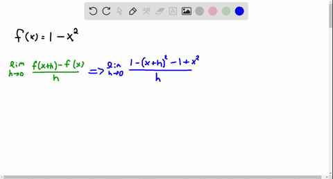 use-the-limit-definition-to-find-the-derivative-of-the-function-fx1-x2