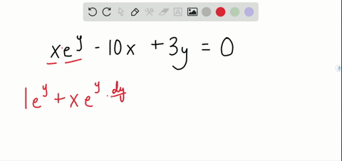 use-implicit-differentiation-to-find-d-y-d-x-x-ey-10-x3-y0