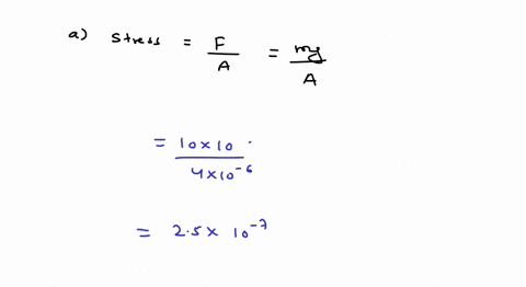 a-load-of-10-mathrmkg-is-suspended-by-a-metal-wire-3-mathrmm-long-and-having-a-cross-sectional-area-