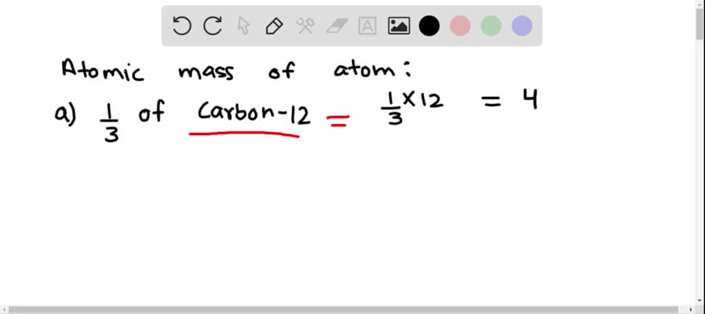 the mass of an atom is equal to