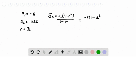 find-s_n-for-each-geometric-series-described-a_1-8-a_6-256-r2