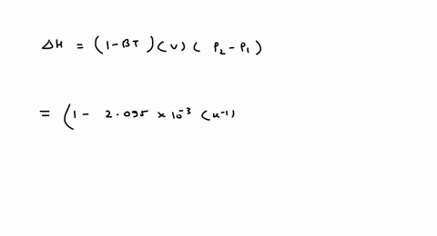 estimate-the-change-in-enthalpy-and-entropy-when-liquid-ammonia-at-270-mathrmk-is-compressed-from-it