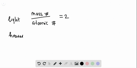 for-lighter-stable-isotopes-the-ratio-of-the-mass-number-to-the-atomic-number-is-close-to-a-certain-