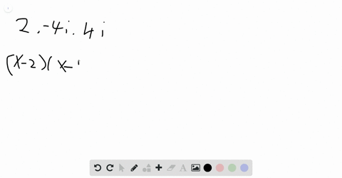 Solved:find A Third-degree Polynomial Equation With Rational 