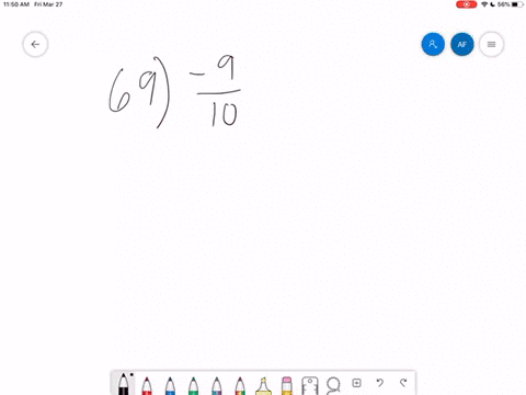 in-the-following-exercises-order-each-of-the-following-pairs-of-numbers-using-or-frac910-frac310