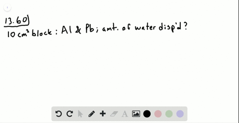 a-block-of-aluminum-with-a-volume-of-10-mathrmcm3-is-placed-in-a-beaker-of-water-filled-to-the-brim-