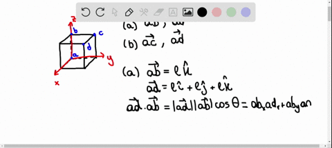 a-cube-is-placed-so-that-one-comer-is-at-the-origin-and-three-edges-are-along-the-x-y-and-z-axes-of-