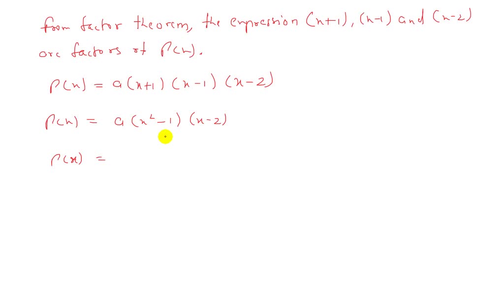 Find The Third degree Polynomial Function Whose G 