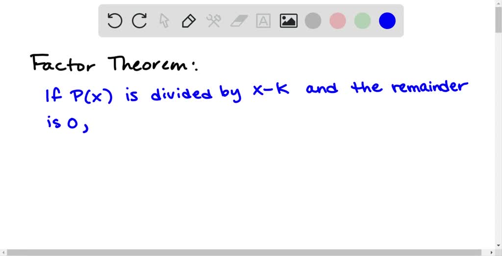 SOLVEDExplain why the ZeroFactor Theorem is true.