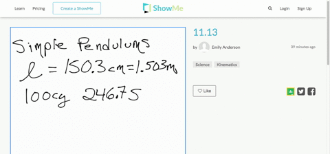 compute-the-acceleration-due-to-gravity-at-a-place-where-a-simple-pendulum-1503-mathrmcm-long-swings