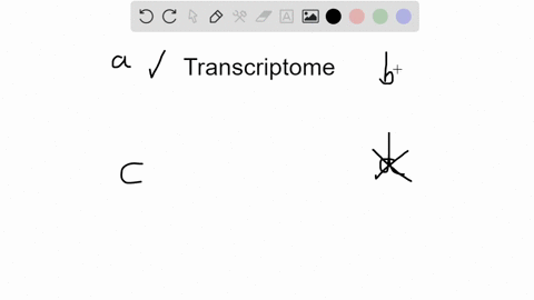 a-transcriptome-is-a-all-of-the-rna-that-is-present-in-a-cell-or-tissue-b-all-of-the-nontranscribed-