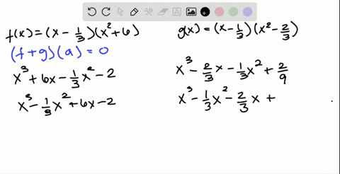 if-fxleftx-frac13rightleftx26right-and-gx-leftx-frac13rightleftx2-frac23right-find-all-a-for-which-f