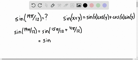 SOLVED:Values of Trigonometric Functions Use an Addition or Subtraction ...